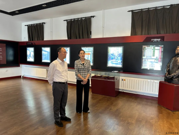 市教育局党组书记、局长关金实地调研周恩来少年读书旧址纪念馆